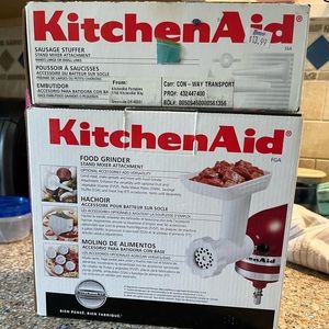 Kitchen Aid Food Grinder Attachment New